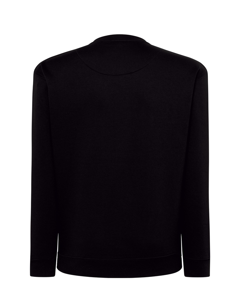 Bluza Unisex z Okrągłym Dekoltem - Black