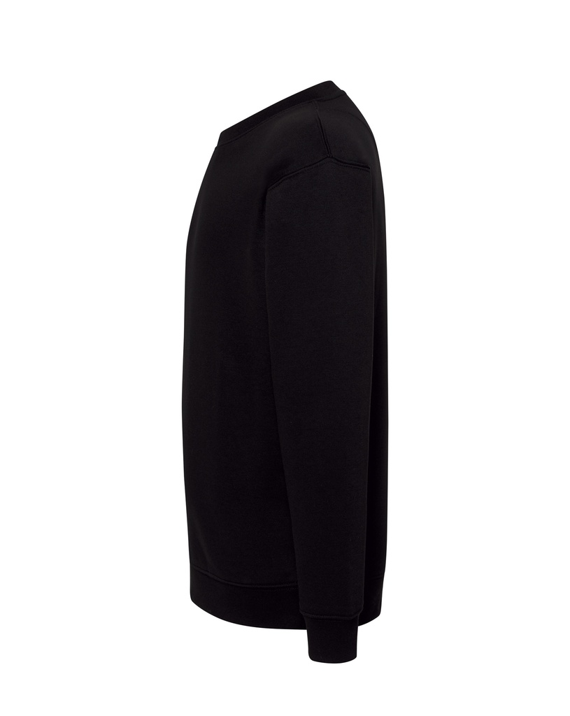 Bluza Unisex z Okrągłym Dekoltem - Black