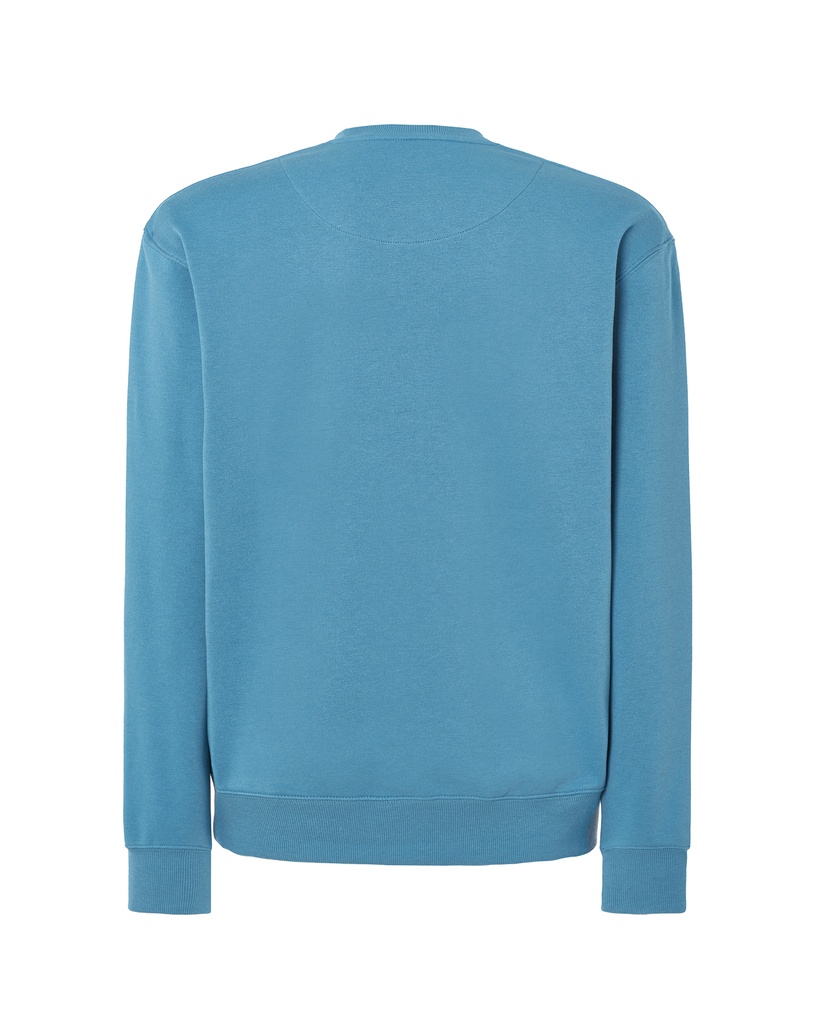 Bluza Unisex z Okrągłym Dekoltem - Petrol Blue