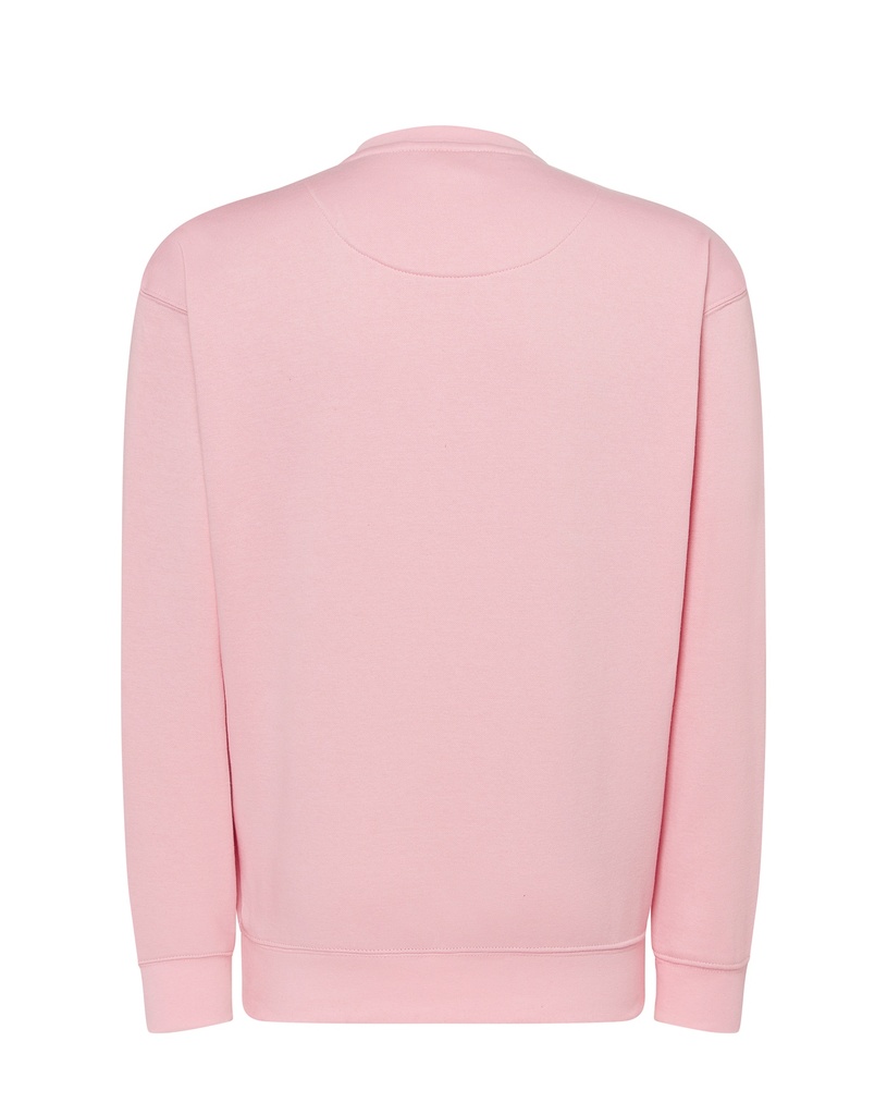 Bluza Unisex z Okrągłym Dekoltem - Pink