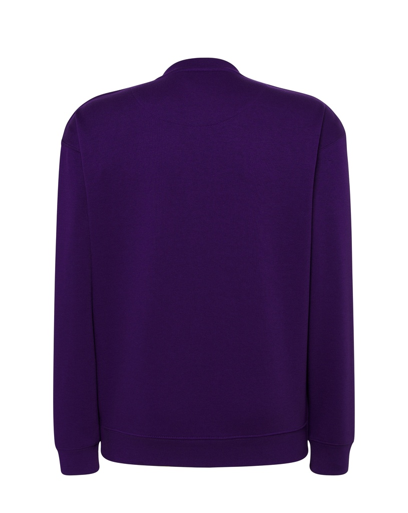 Bluza Unisex z Okrągłym Dekoltem - Purple