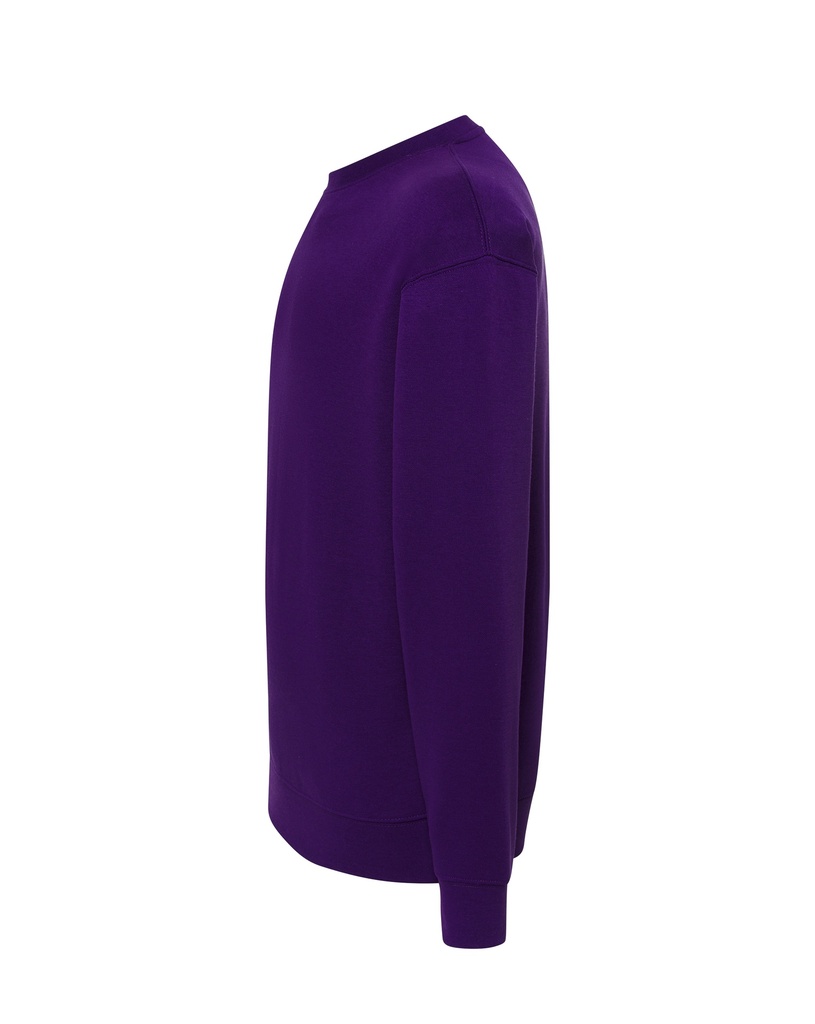 Bluza Unisex z Okrągłym Dekoltem - Purple