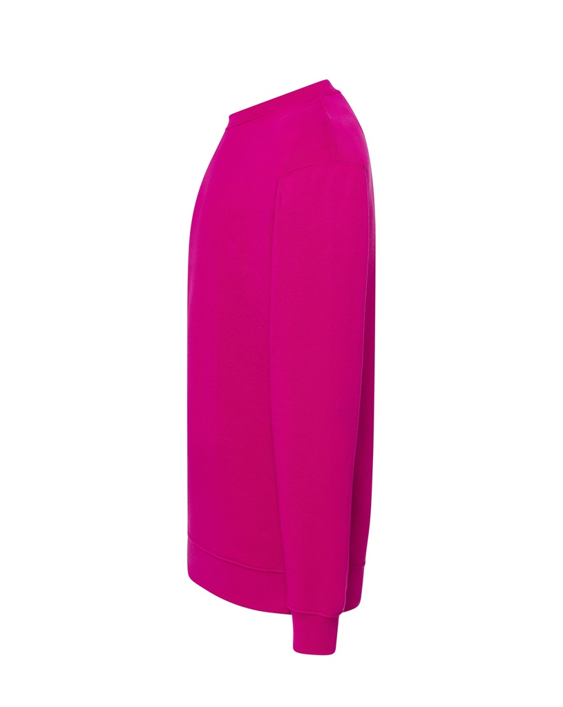 Bluza Unisex z Okrągłym Dekoltem - Raspberry