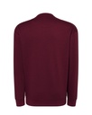 Bluza Unisex z Okrągłym Dekoltem - Burgundy