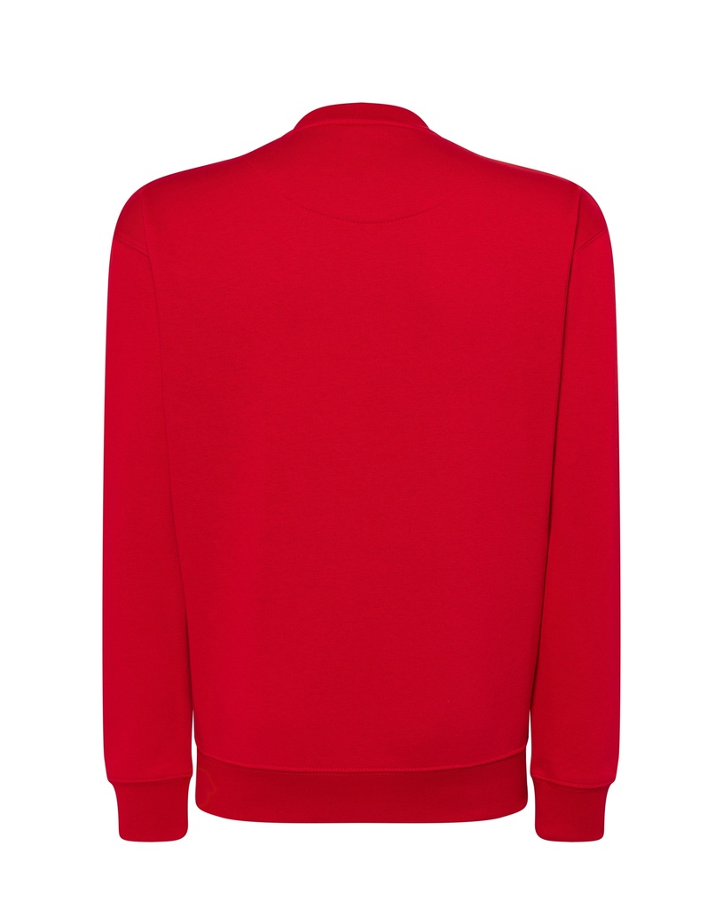 Bluza Unisex z Okrągłym Dekoltem - Red