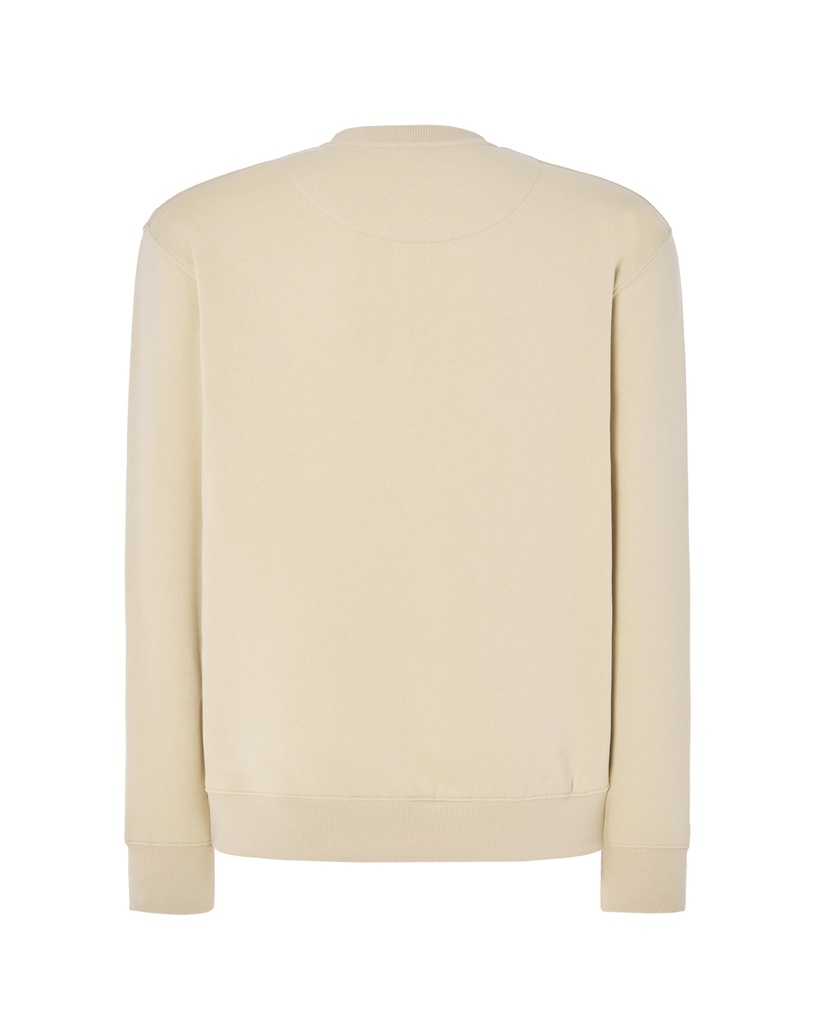 Bluza Unisex z Okrągłym Dekoltem - Buttercream