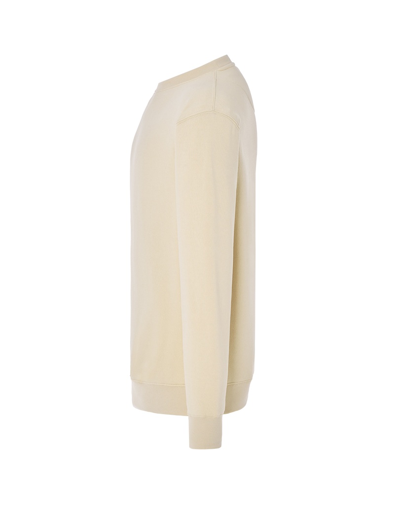 Bluza Unisex z Okrągłym Dekoltem - Buttercream