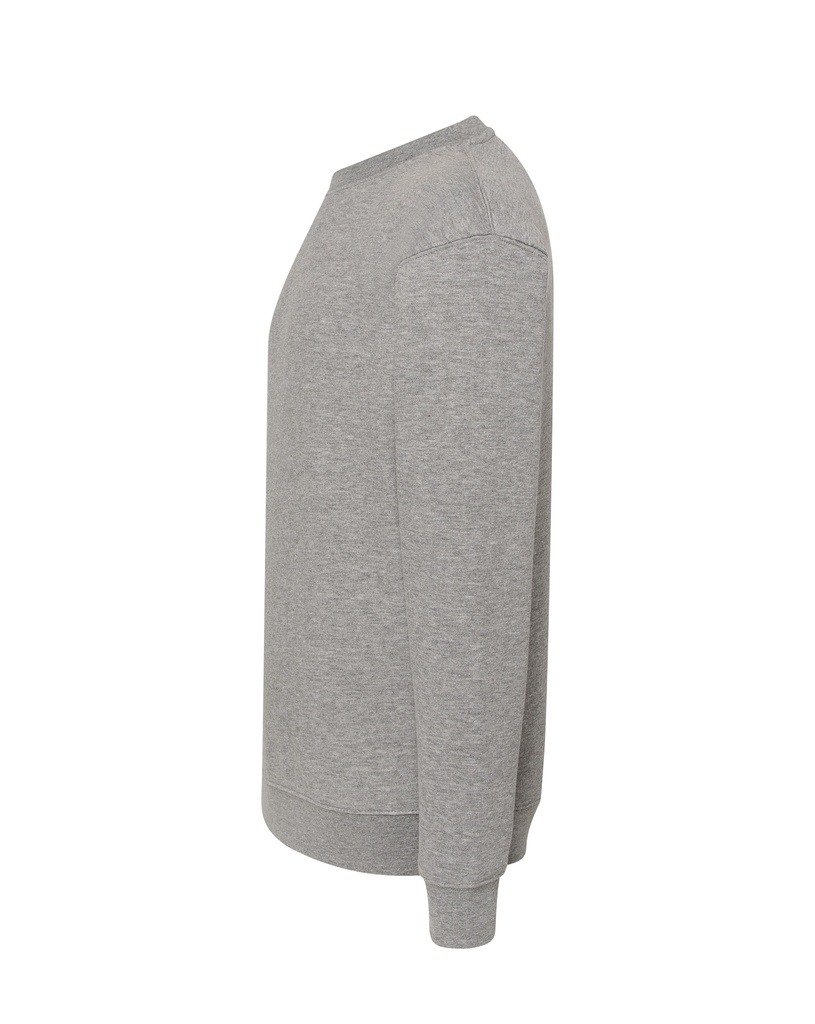 Bluza Unisex z Okrągłym Dekoltem - Grey Melange