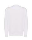 Bluza Unisex z Okrągłym Dekoltem - White