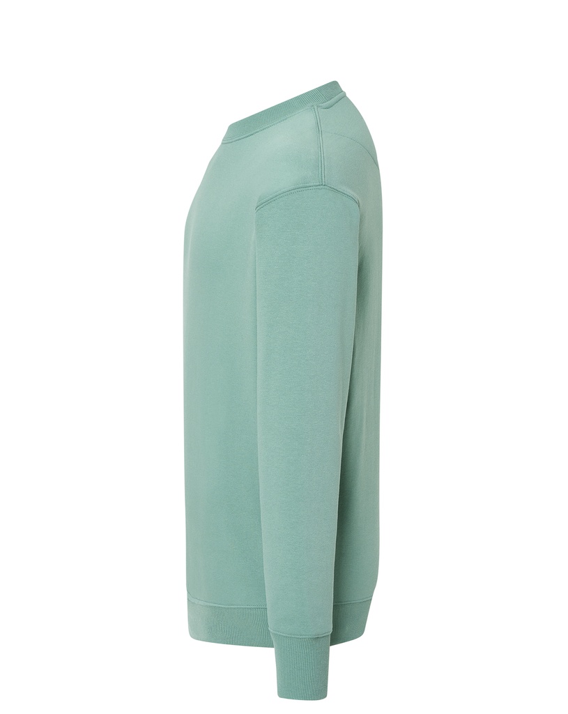 Bluza Unisex z Okrągłym Dekoltem - MOSS GREEN