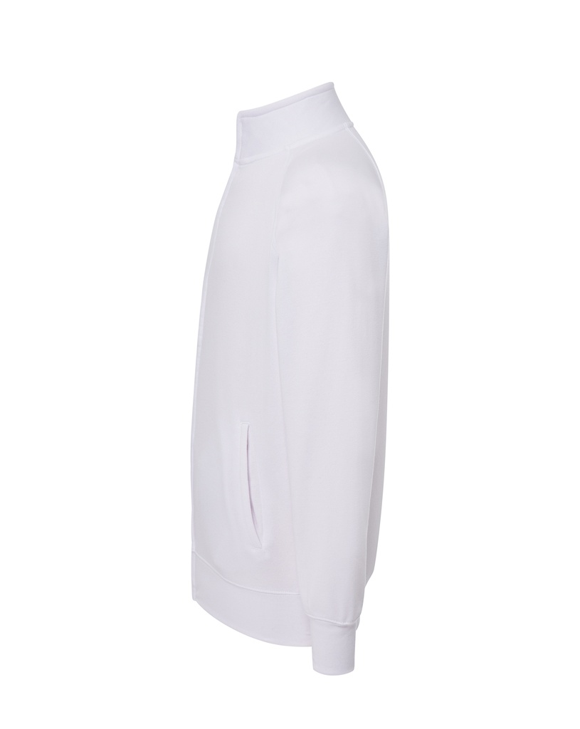 Bluza rozpinana z kieszeniami - White
