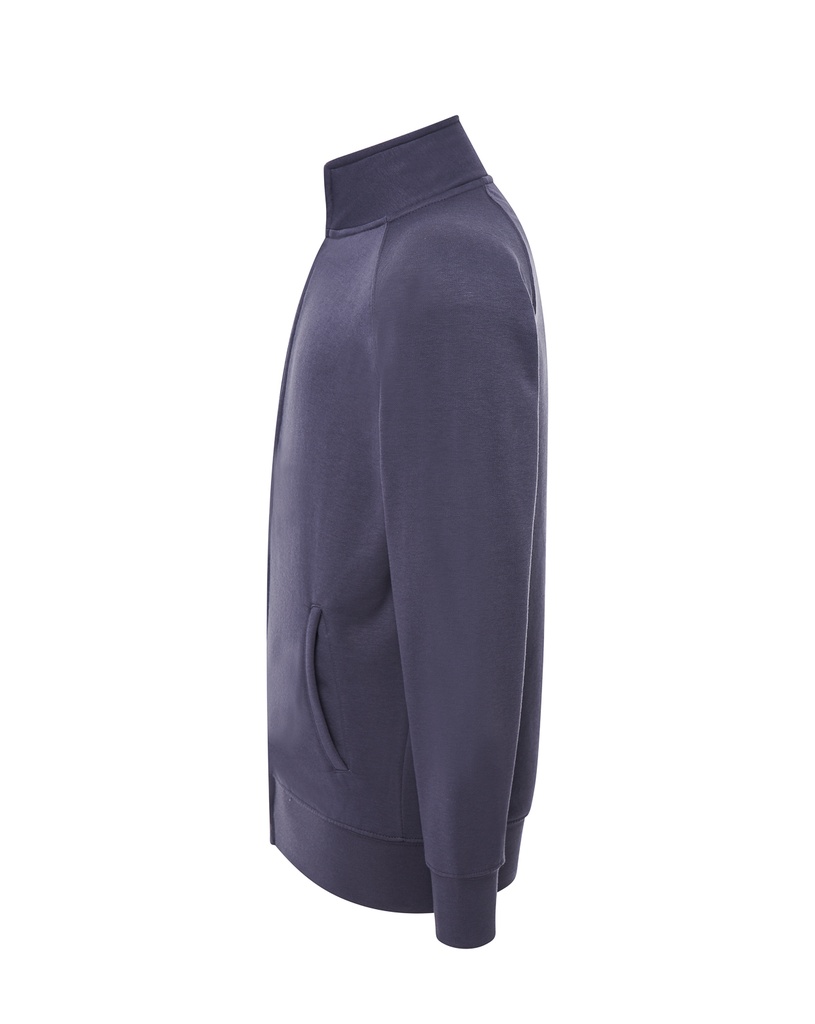 Bluza rozpinana z kieszeniami - Denim