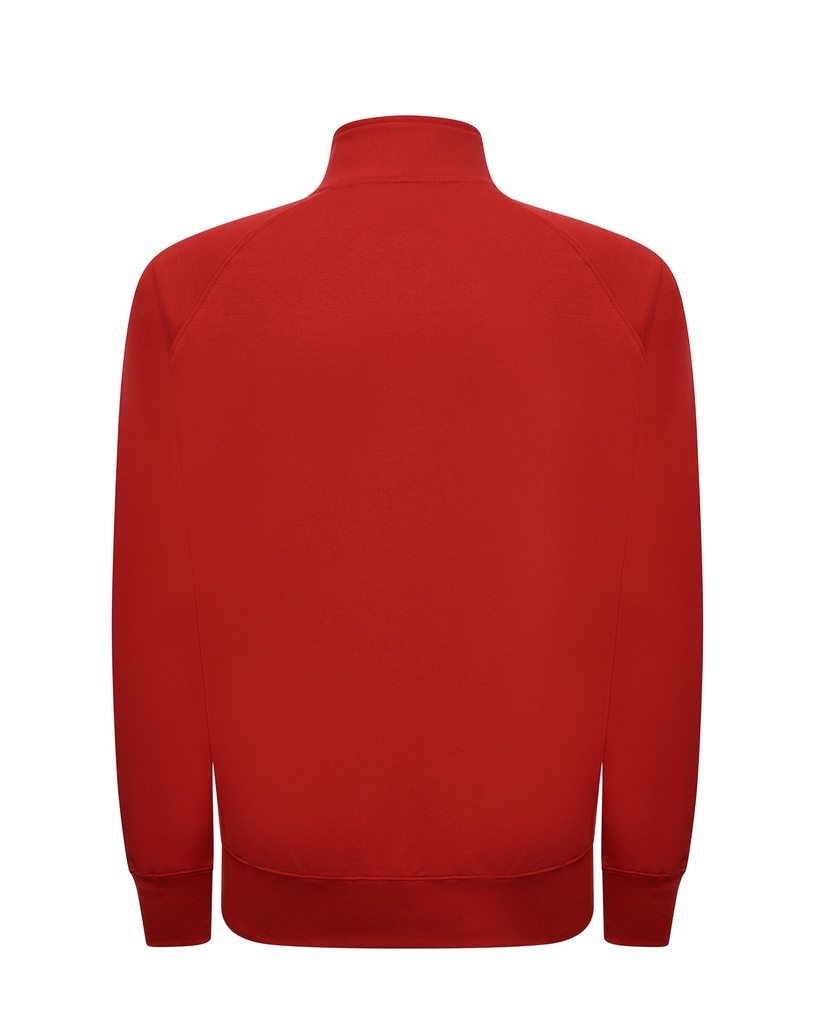 Bluza rozpinana z kieszeniami - Red