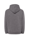 Bluza z kapturem i kieszenią kangurką - Dark Grey Melange