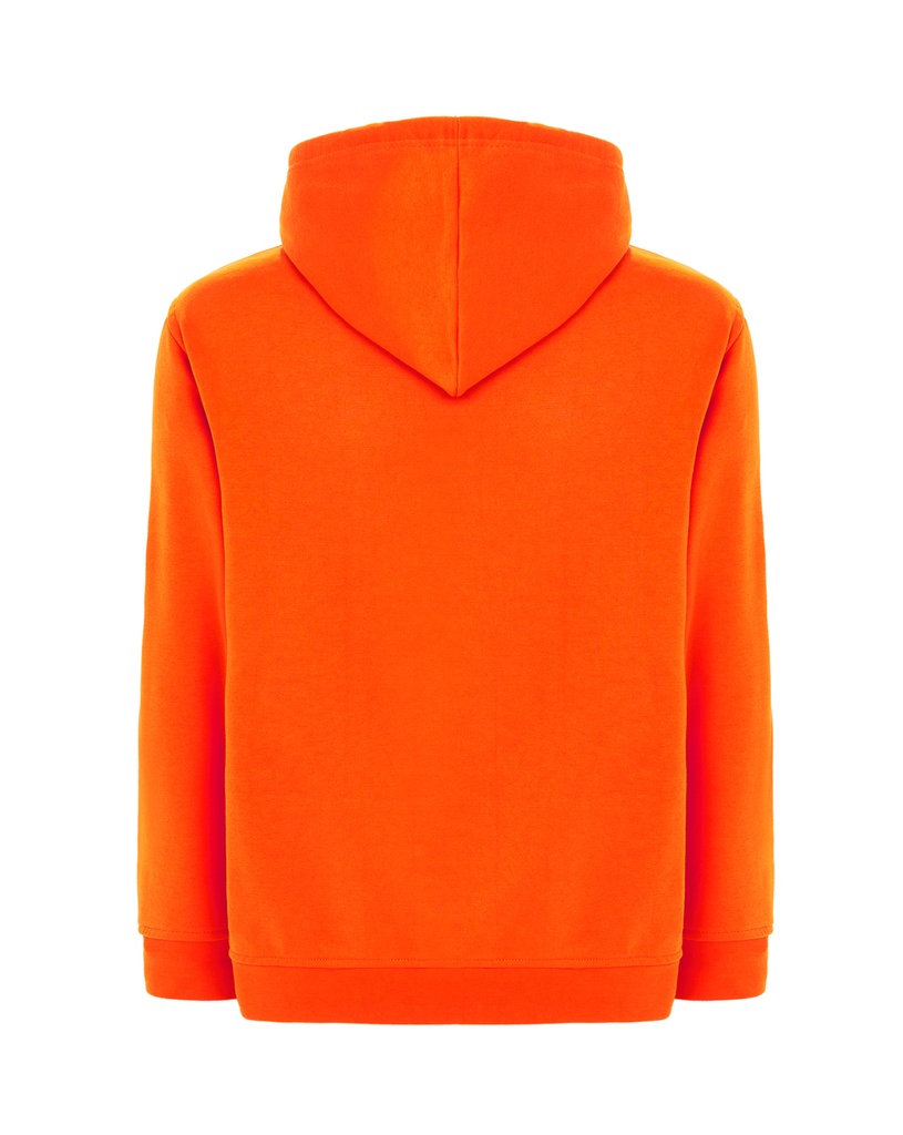 Bluza z kapturem i kieszenią kangurką - Orange