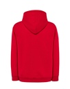 Bluza z kapturem i kieszenią kangurką - Red