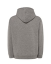 Bluza z kapturem i kieszenią kangurką - Grey Melange