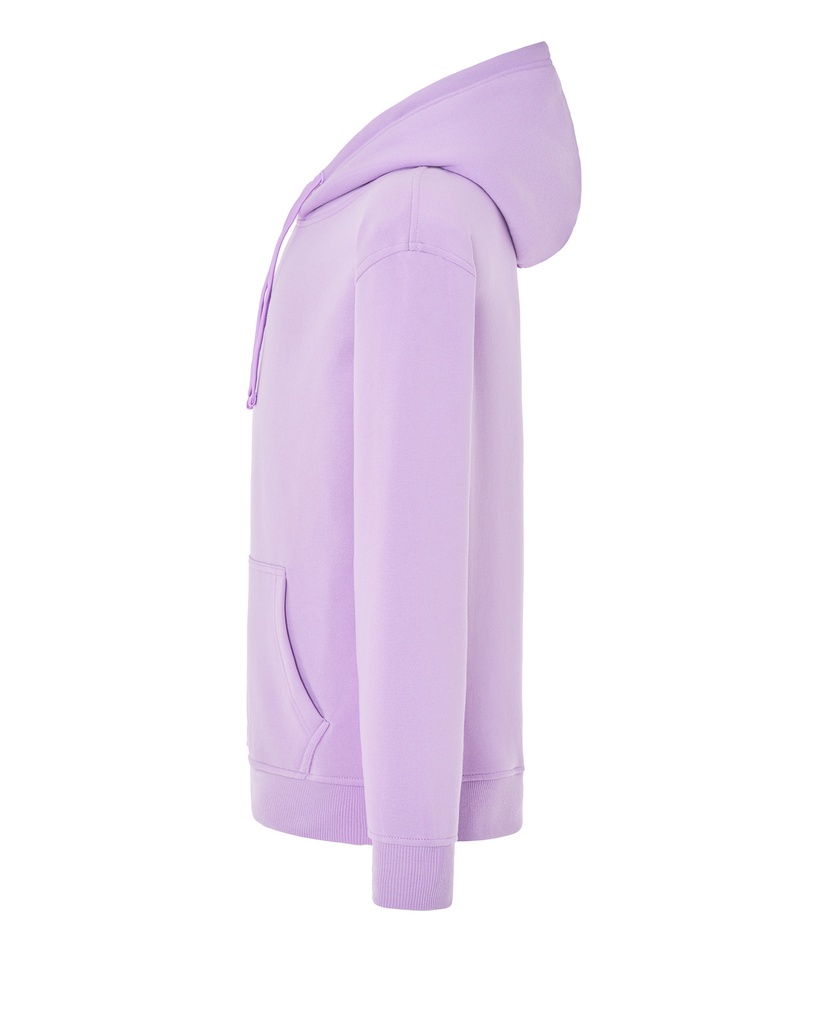 Bluza z kapturem i kieszenią kangurką - Lavender