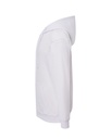 Bluza z kapturem na zamek - White