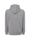 Bluza z kapturem na zamek - Grey Melange