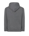 Bluza z kapturem na zamek - Dark Grey Melange