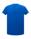 Damski t-shirt slim z dekoltem V, krótki rękaw - Royal Blue