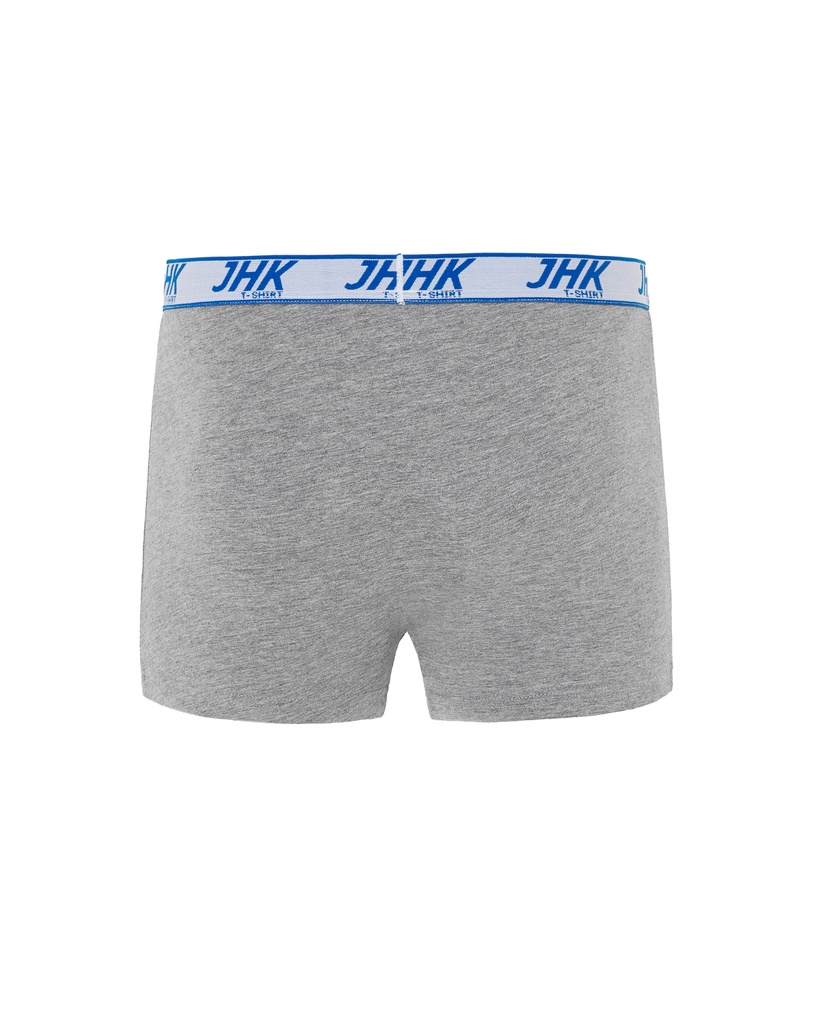 Bokserki męskie krótkie – 3-pak - Grey Melange