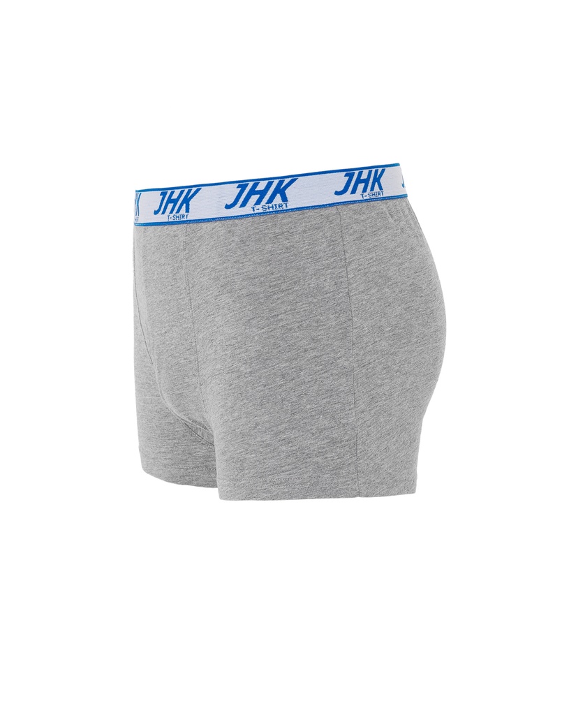 Bokserki męskie krótkie – 3-pak - Grey Melange