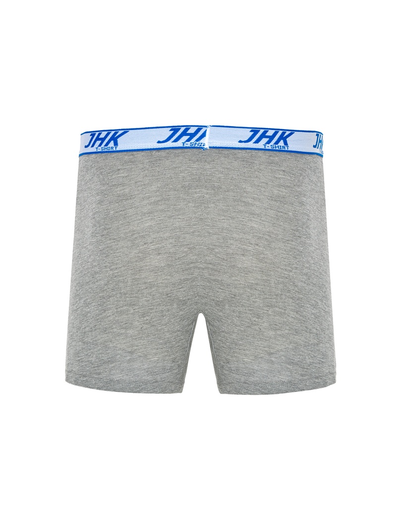 Bokserki męskie średnie (3-pack) - Grey Melange