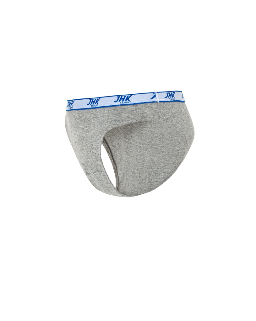 Figi damskie (3-pak) - Grey Melange