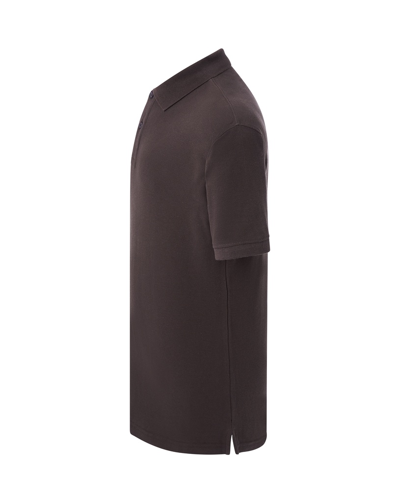 Męskie Polo Regular z Krótkim Rękawem - Graphite