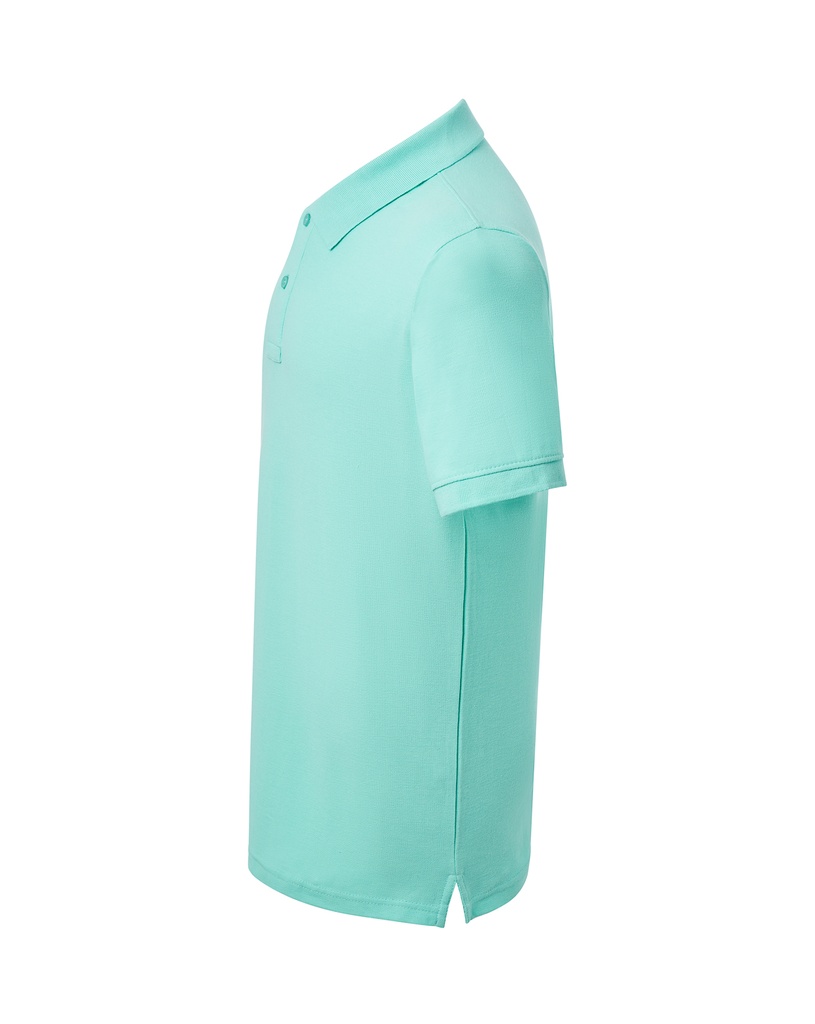 Męskie Polo Regular z Krótkim Rękawem - Mint Green