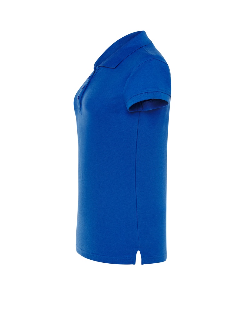 Damska koszulka polo Slim z krótkim rękawem - Royal Blue