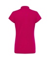 Damska koszulka polo Slim z krótkim rękawem - Fuchsia