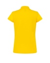 Damska koszulka polo Slim z krótkim rękawem - Gold