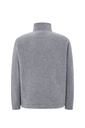 Męska bluza polarowa z zamkiem - Grey Melange