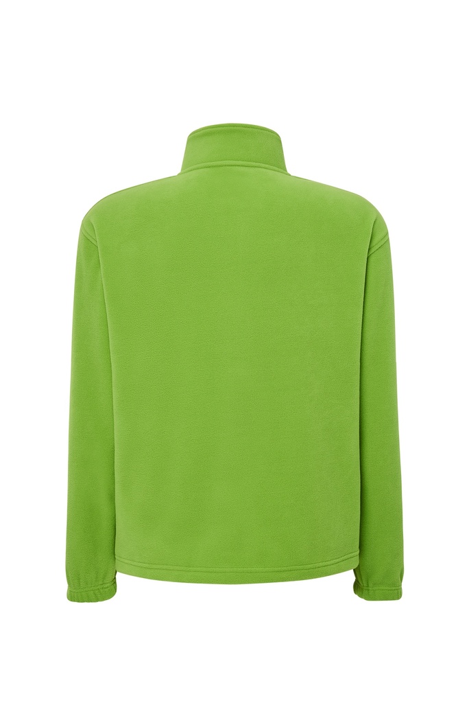 Męska bluza polarowa z zamkiem - Lime