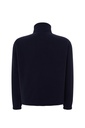 Męska bluza polarowa z zamkiem - Navy