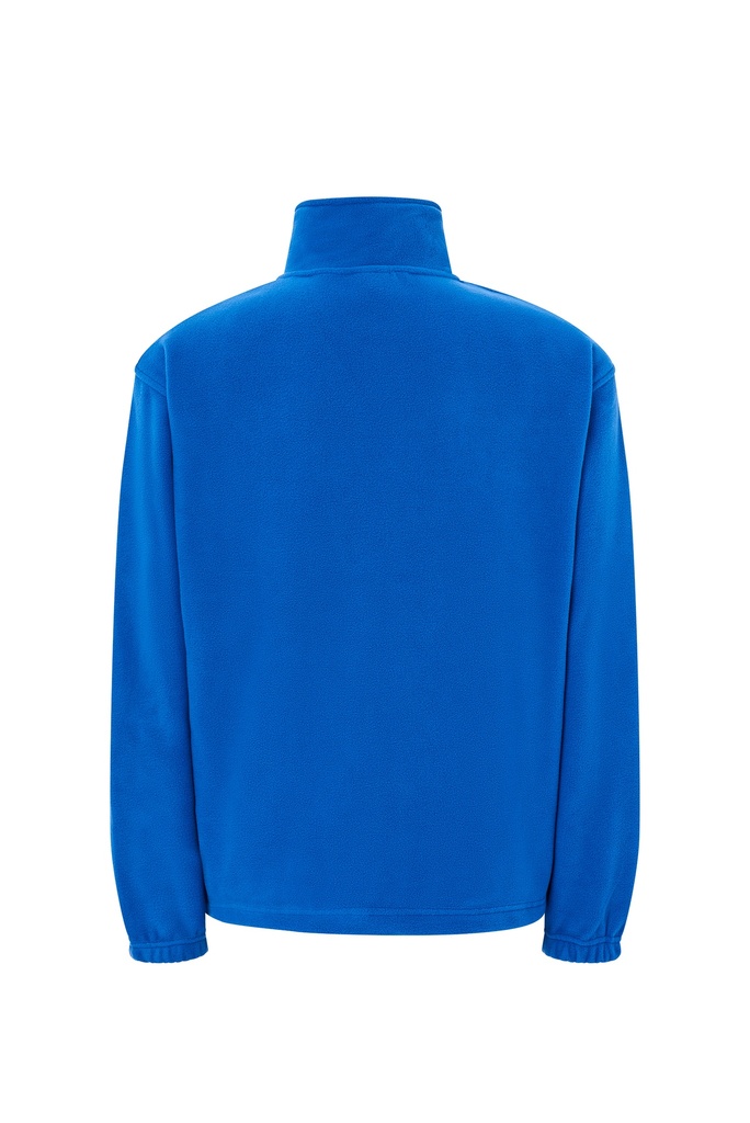 Męska bluza polarowa z zamkiem - Royal Blue