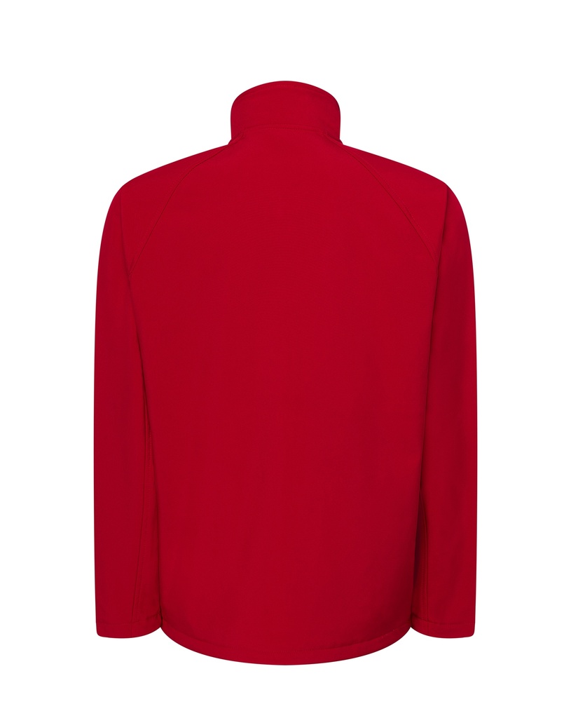 Kurtka softshell z membraną i polarem - Red