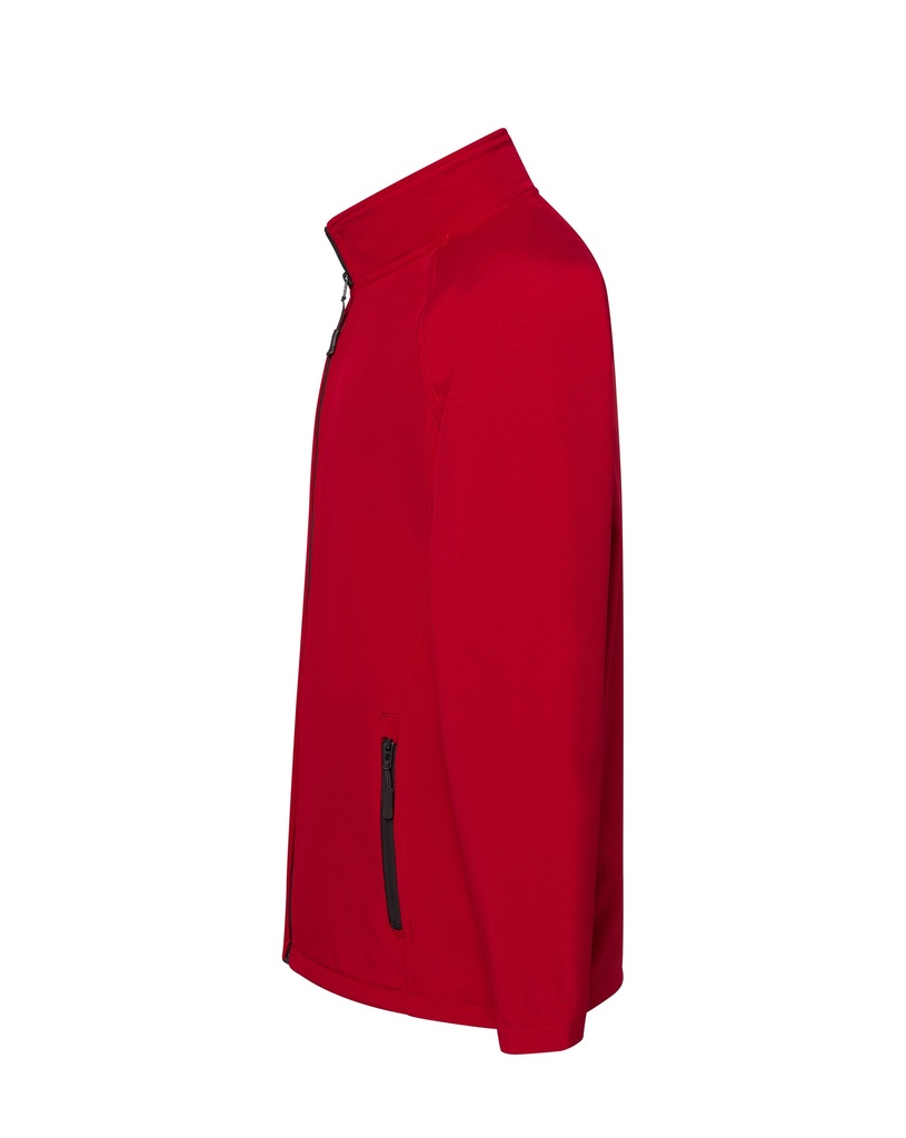Kurtka softshell z membraną i polarem - Red