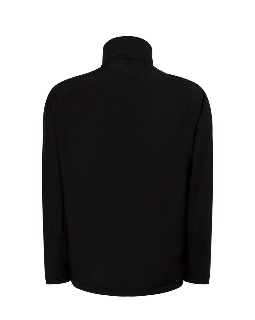 Kurtka softshell z membraną i polarem - Black