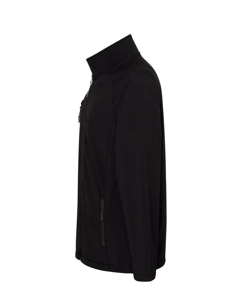 Kurtka softshell z membraną i polarem - Black