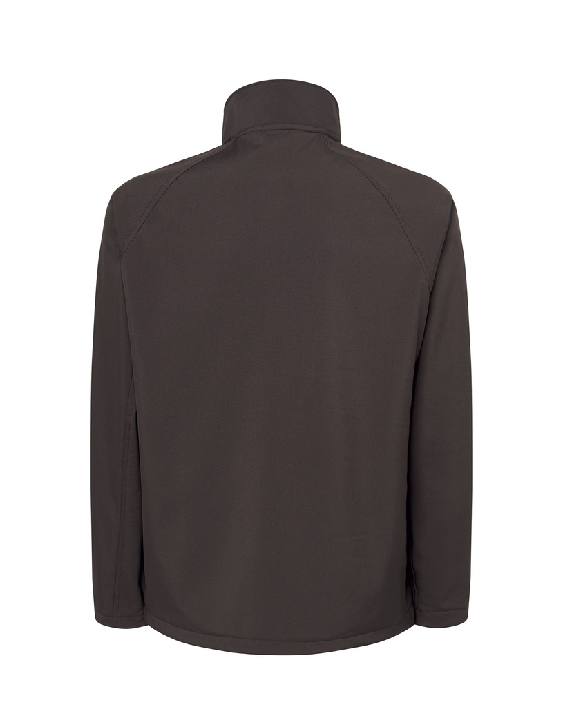 Kurtka softshell z membraną i polarem - Graphite