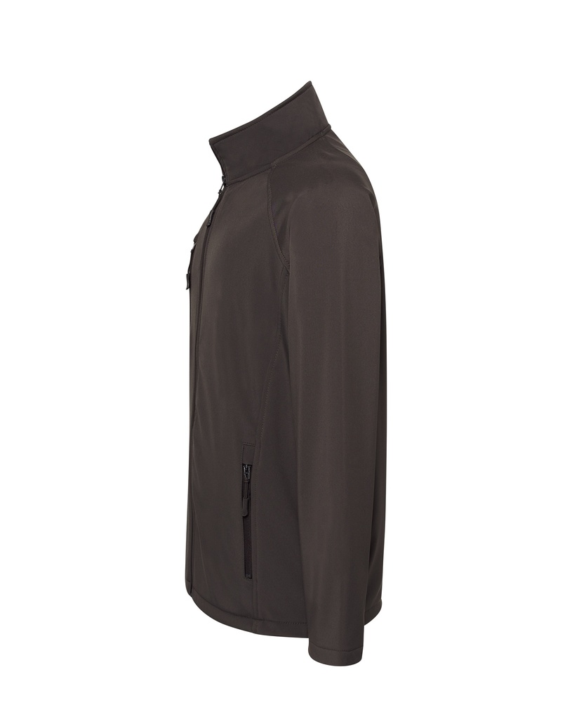 Kurtka softshell z membraną i polarem - Graphite
