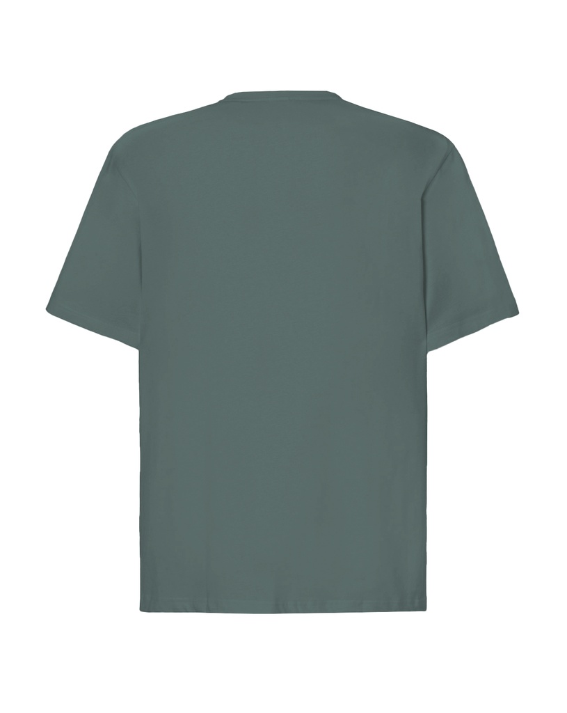 T-shirt kroju OVERSIZE - Teal
