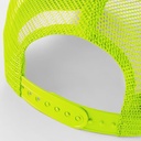 Czapka Trucker Snapback 5-Panelowa - Black & Lime Green