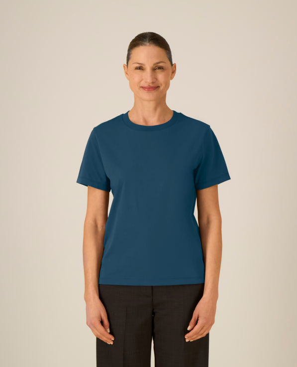 Damski ikoniczny t-shirt - Deep Teal