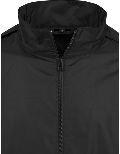 Kurtka Wiatrówka Oversize z Kapturem - Black