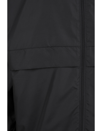 Kurtka Wiatrówka Oversize z Kapturem - Black